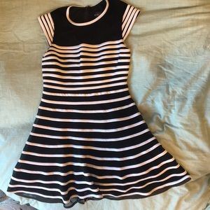 Black and white stripped dress!
